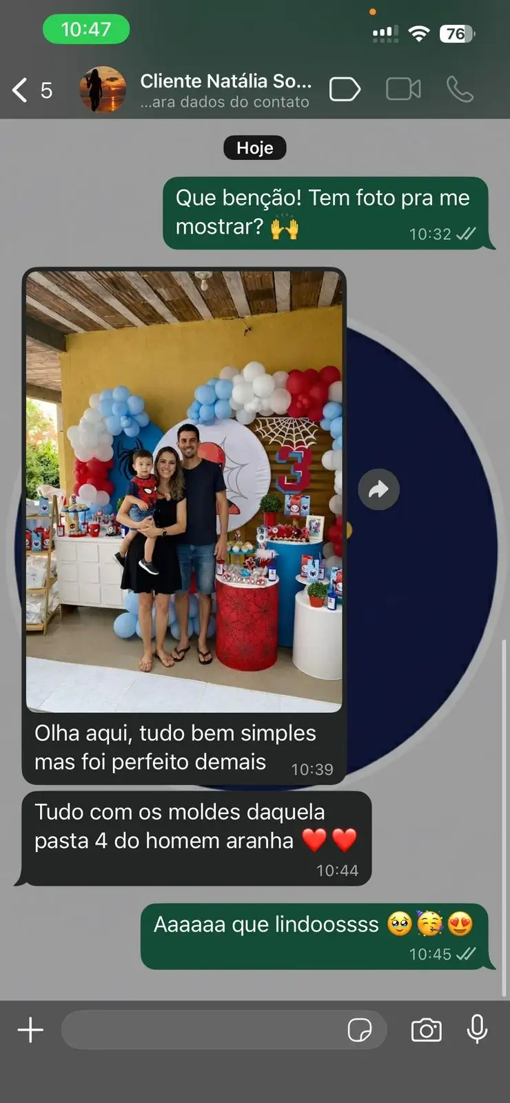 Depoimento de cliente — exemplo 4